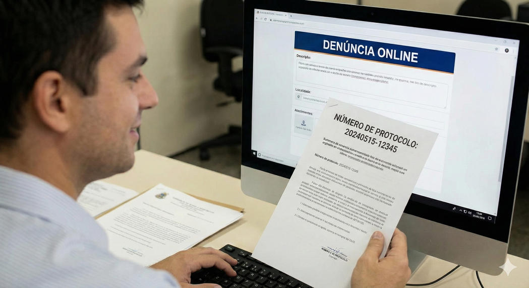 Geração de protocolo de acompanhamento